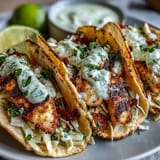 Coconut Lime Grilled Fish Tacos