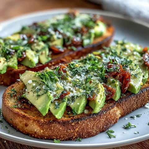 Spring Brunch Avocado Toast