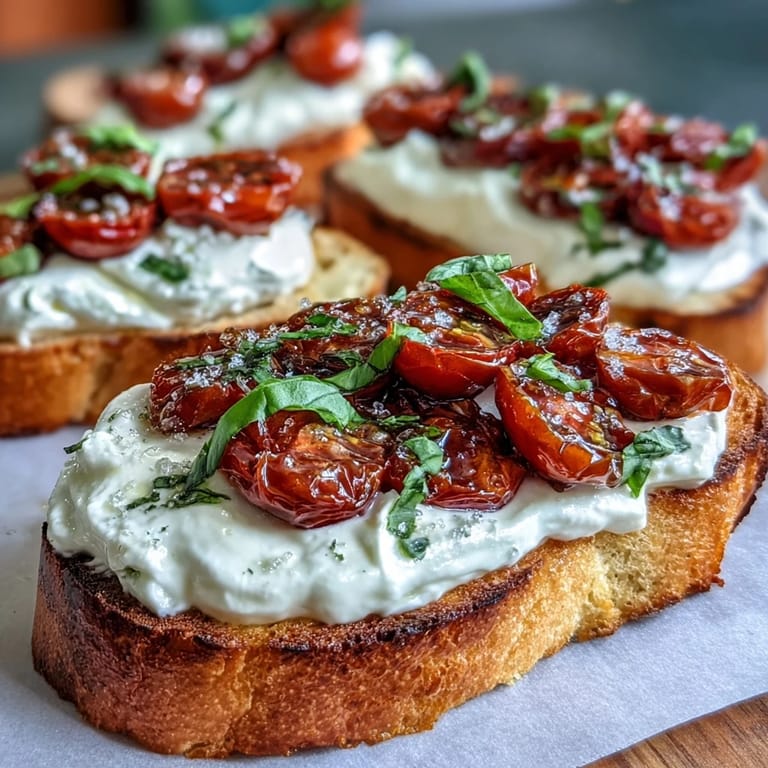 Honey peach burrata toast with fresh basil, flaky salt, and olive oil—ideal for a bright spring brunch.