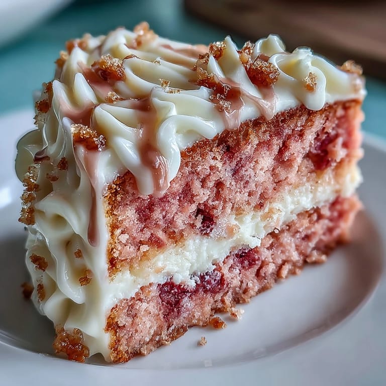 Soft pink Rosé Velvet Cake, perfect for celebrations with a shimmering gold finish.
