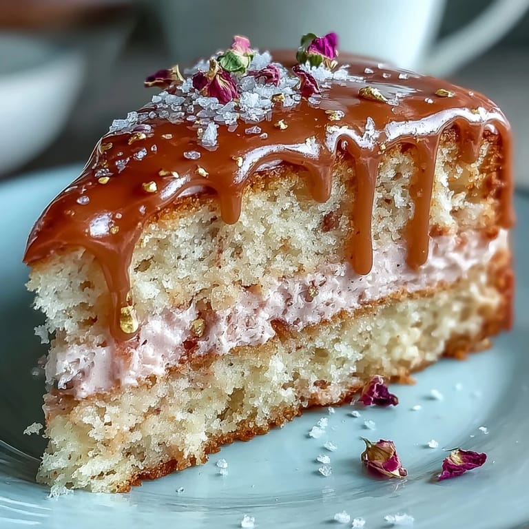 Imagine this beautiful Bridal Shower Rosé Velvet Cake, a sweet centerpiece with a luscious gold cascade.