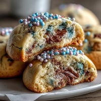 Vibrant pastel swirl cookies inspired by Cookie Run Kingdom, perfect for birthdays and festive celebrations.  