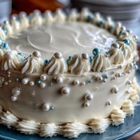 Elegant Communion sheet cake with pearl fondant, smooth and shimmering, perfect for religious celebrations and family gatherings.