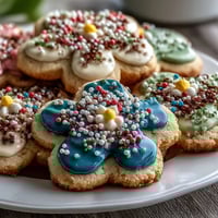Spring Cookies Flower Shortbread