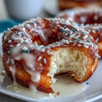Graduation party donut tower, a sweet, sprinkle-covered centerpiece for your celebration.